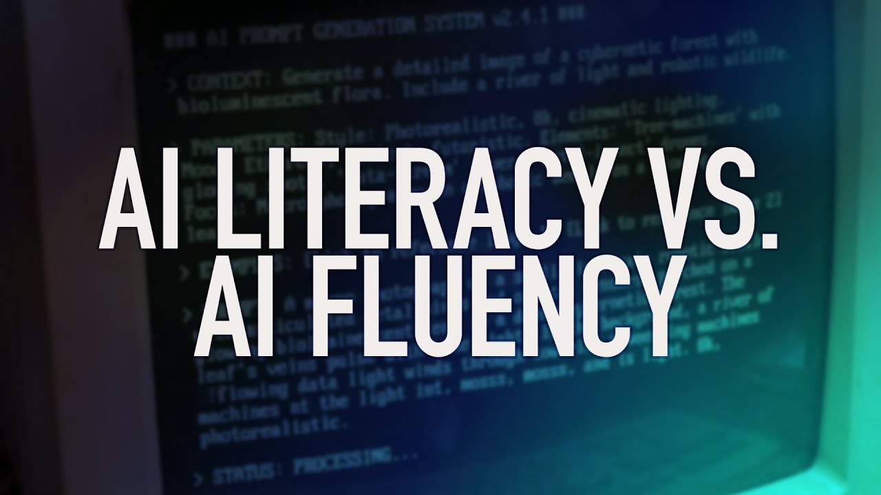 AI Literacy vs AI Fluency: The Leadership Skill That Will Define the AI Era
