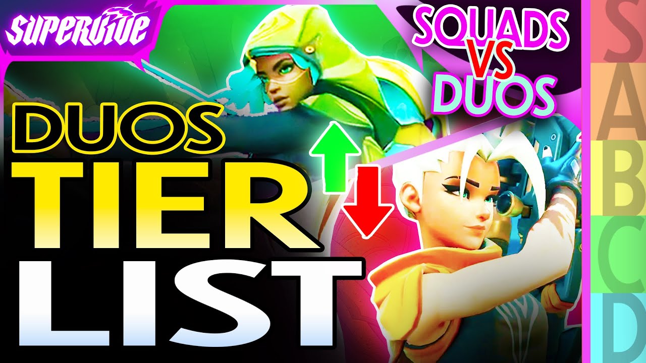 DUOS META IS NOT SQUADS META! BEST DUOS CHARACTER TIER LIST! - SUPERVIVE