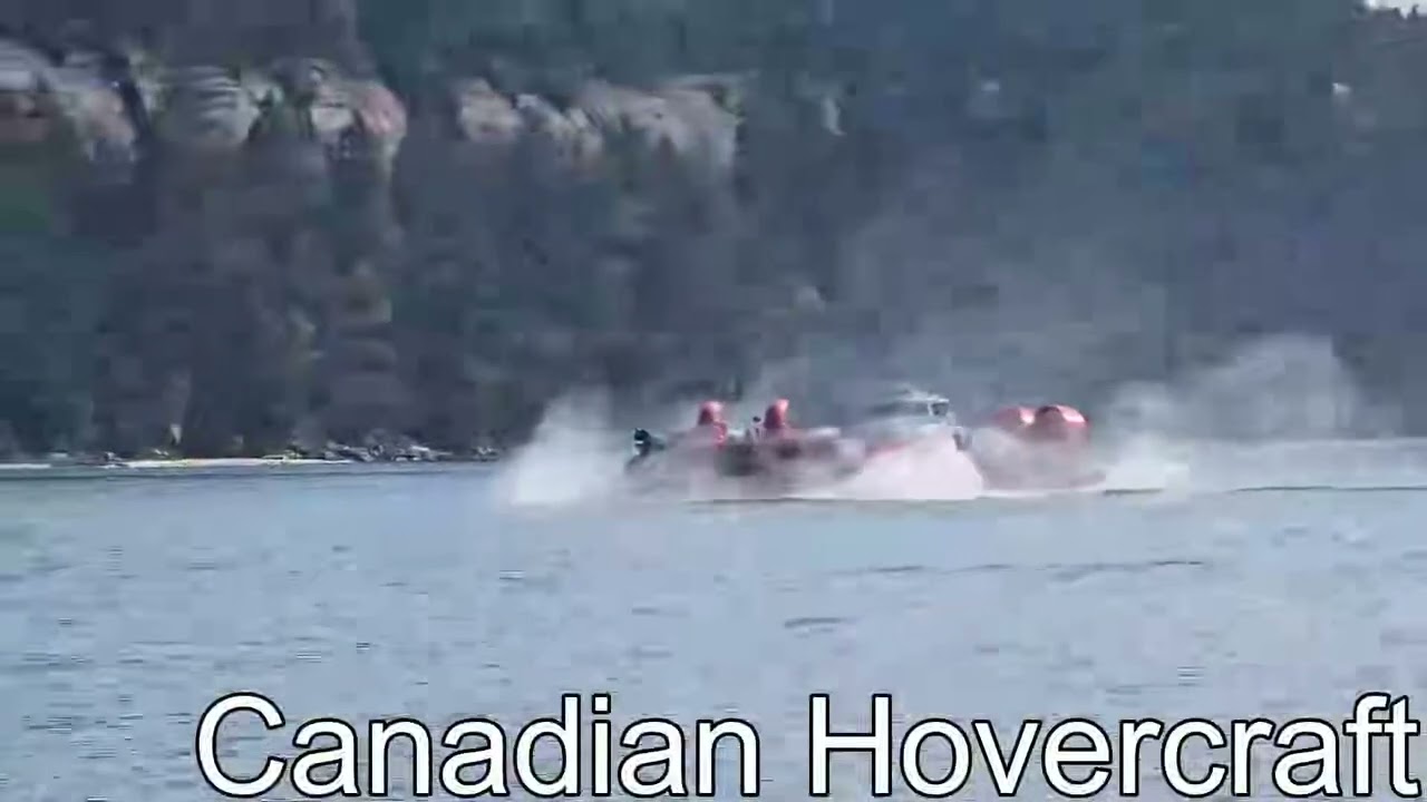 Canadian Hovercraft near Nanaimo