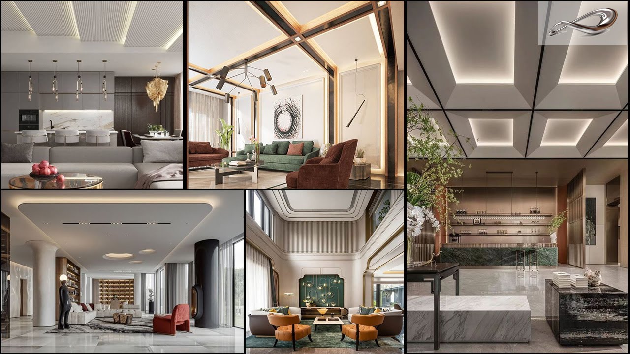 Living Room False Ceiling Design For Luxury Look | Living Room Interior Design Ideas 2023 | I.A.S.