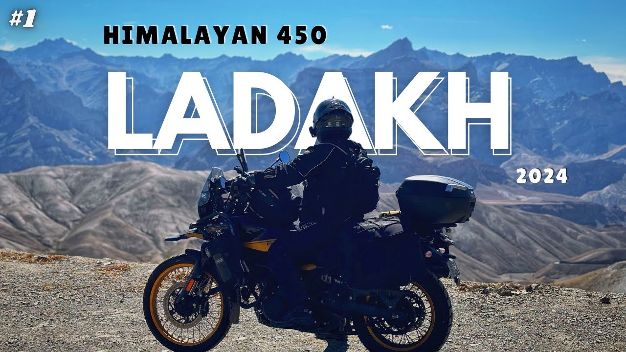 LADAKH TRIP 2024 on new Royal Enfield HIMALAYAN 450 - Ep1 | TheMalangMan - Lucknow to Ladakh