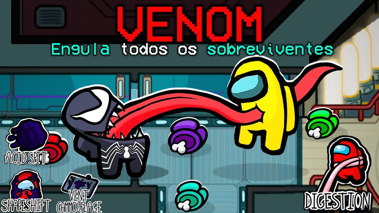 among us só que o Venom é o Impostor!