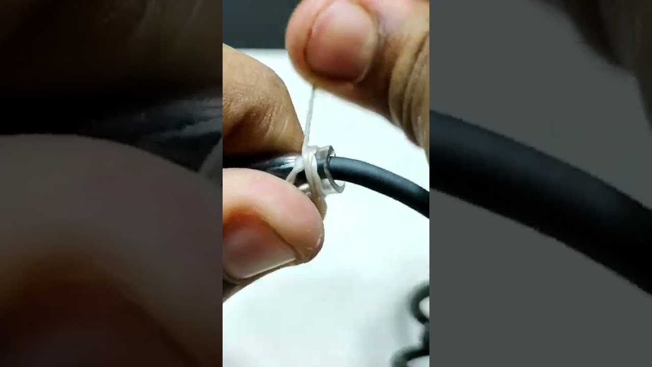 Our broken USB cable repair with pipe easy to repair at home #shorts