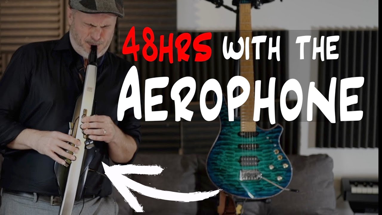 Guitarist Demos the Roland Aerophone Ae-30