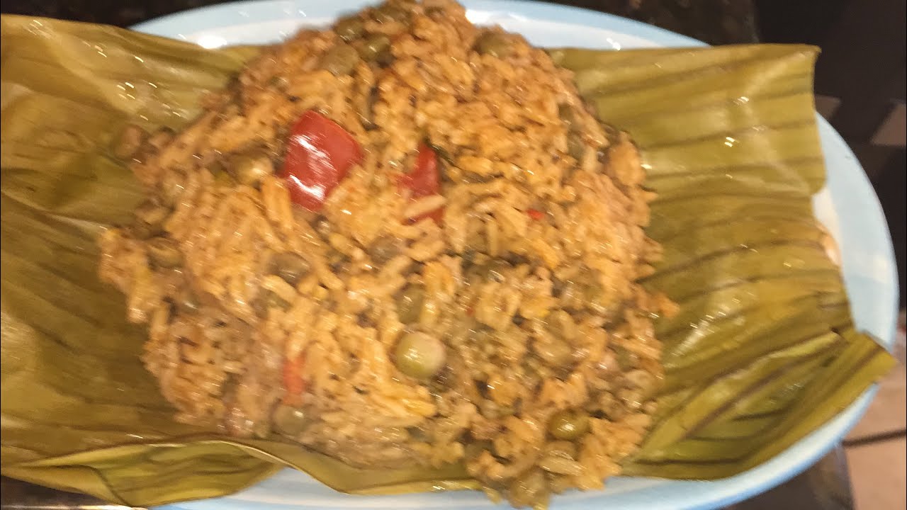 Arroz Apastelado con Gandules  Puertorriqueño ,Con Sabor A Campo