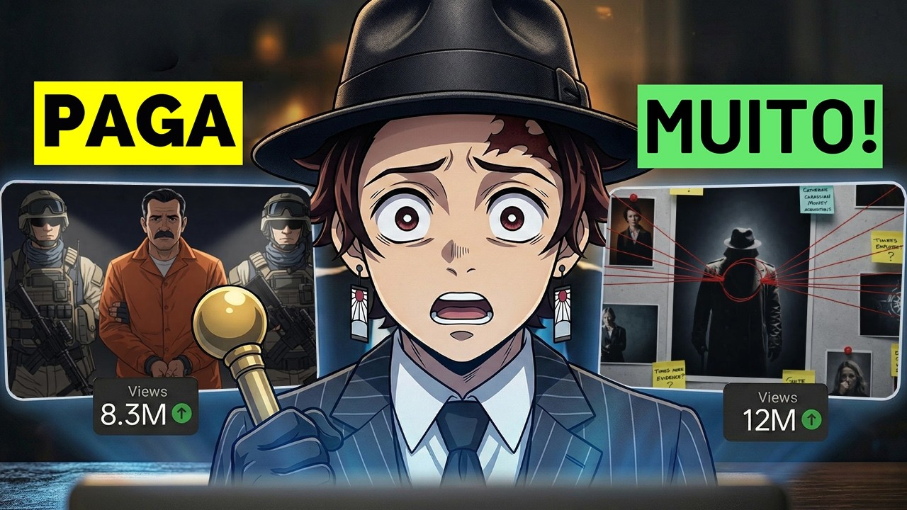 Clonei um Canal Milionário de Documentários 2D para Bugar o Algoritmo do Youtube! (paga muito)