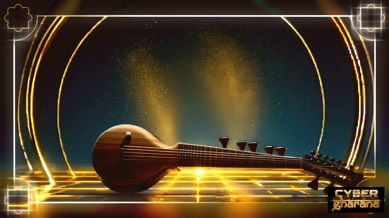 Veena Focus Cycle | Hypnotic Indian Instrumental | Deep Work & Concentration