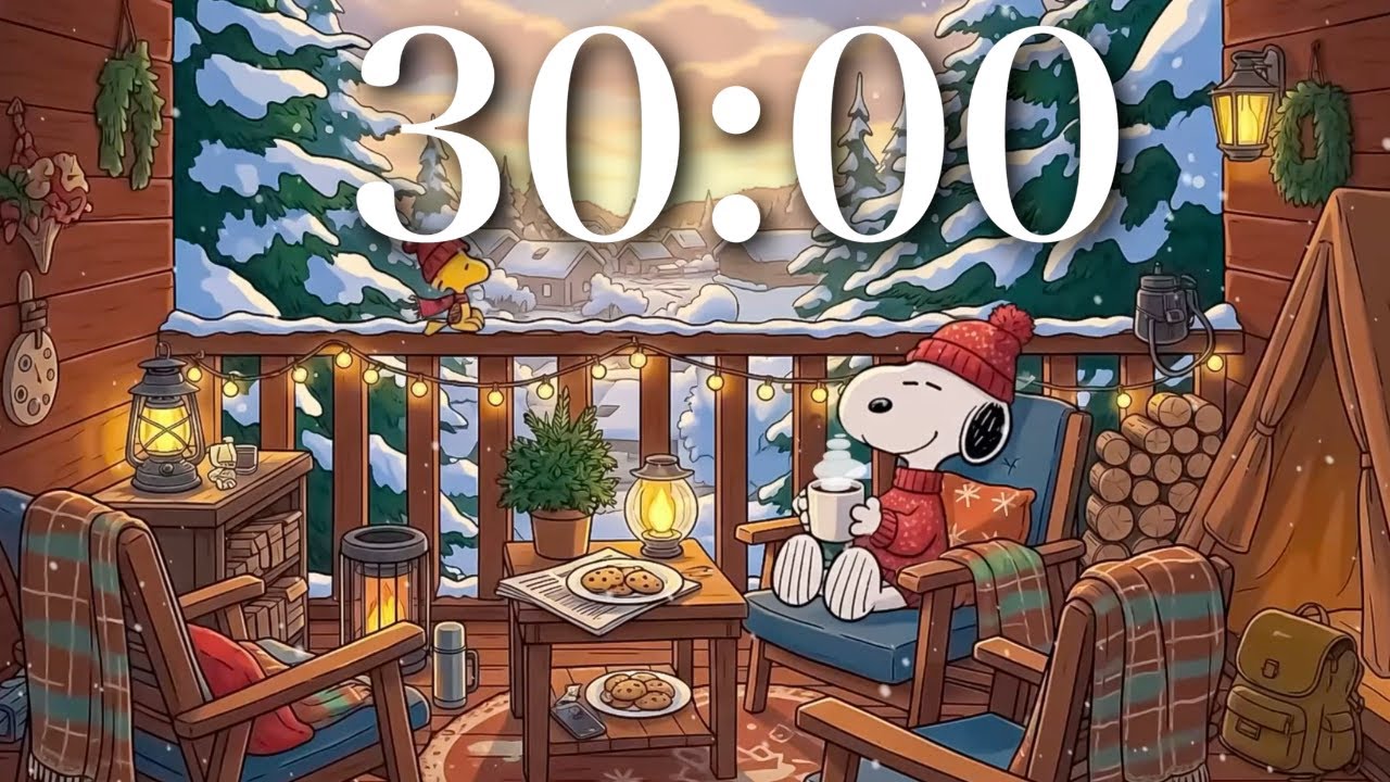 Snoopy Focus Session &mdash; 30-Minute Timer for Study & Work