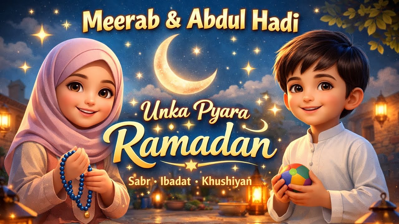 Meerab Aur Abdul Hadi Ka Pyara Ramadan | Islamic Kids Story About Sabr & Ibadat
