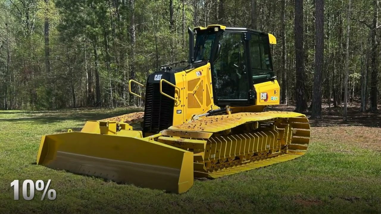 Cat® D1 Super Super Low Ground Pressure (SSLGP) Dozer Introduction and Features Overview
