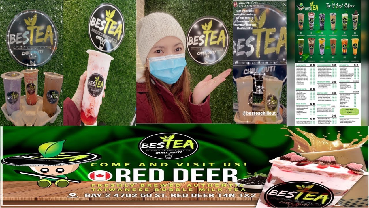 Best Milk Tea House in Red Deer, Alberta, Canada, —BesTea Chill Out | MH Sisters