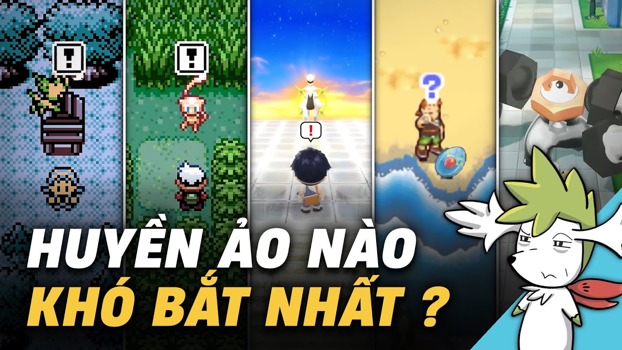 POK&Eacute;MON | 10 HUYỀN ẢO kh&oacute; sở hữu nhất từ trước đến nay | Shaymin Ahhh