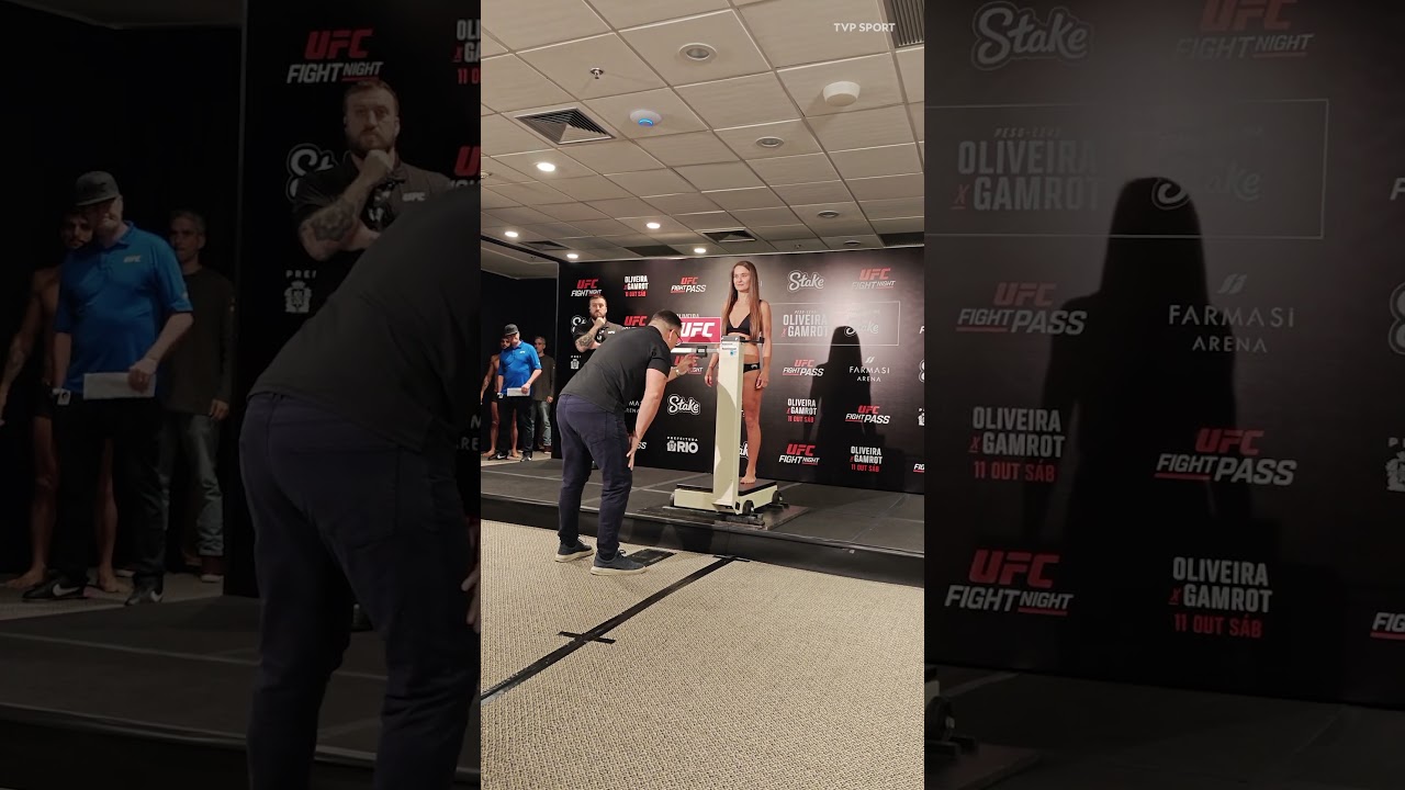 UFC RIO: KAROLINA KOWALKIEWICZ NA WAŻENIU #SHORTS