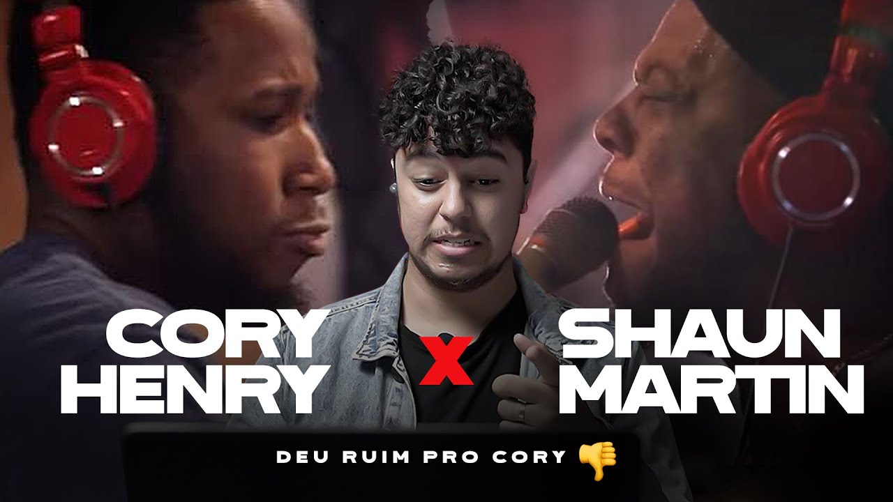 CONFRONTO CORY HENRY VS SHAUN MARTIN - REACT Filipe Martins (Deu Ruim Pro Cory!!!)