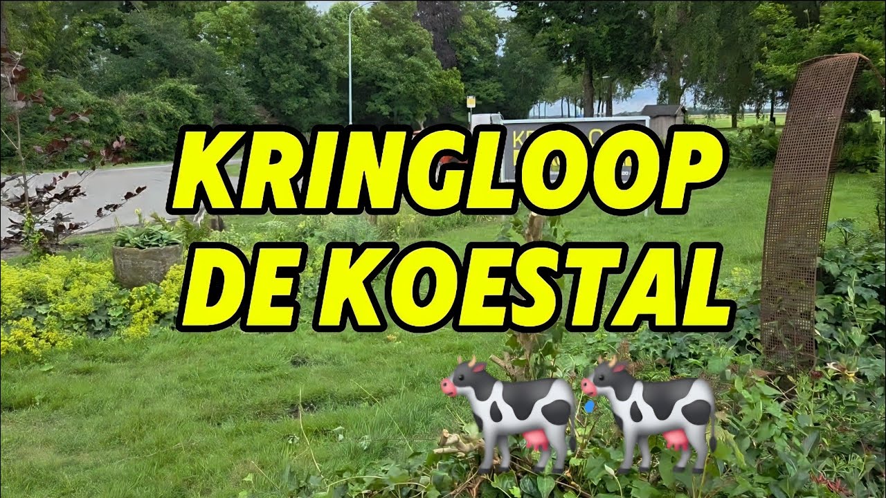 KOEKOEK! 🐄 Deze kringloop zit gewoon in een STAL?! 😱