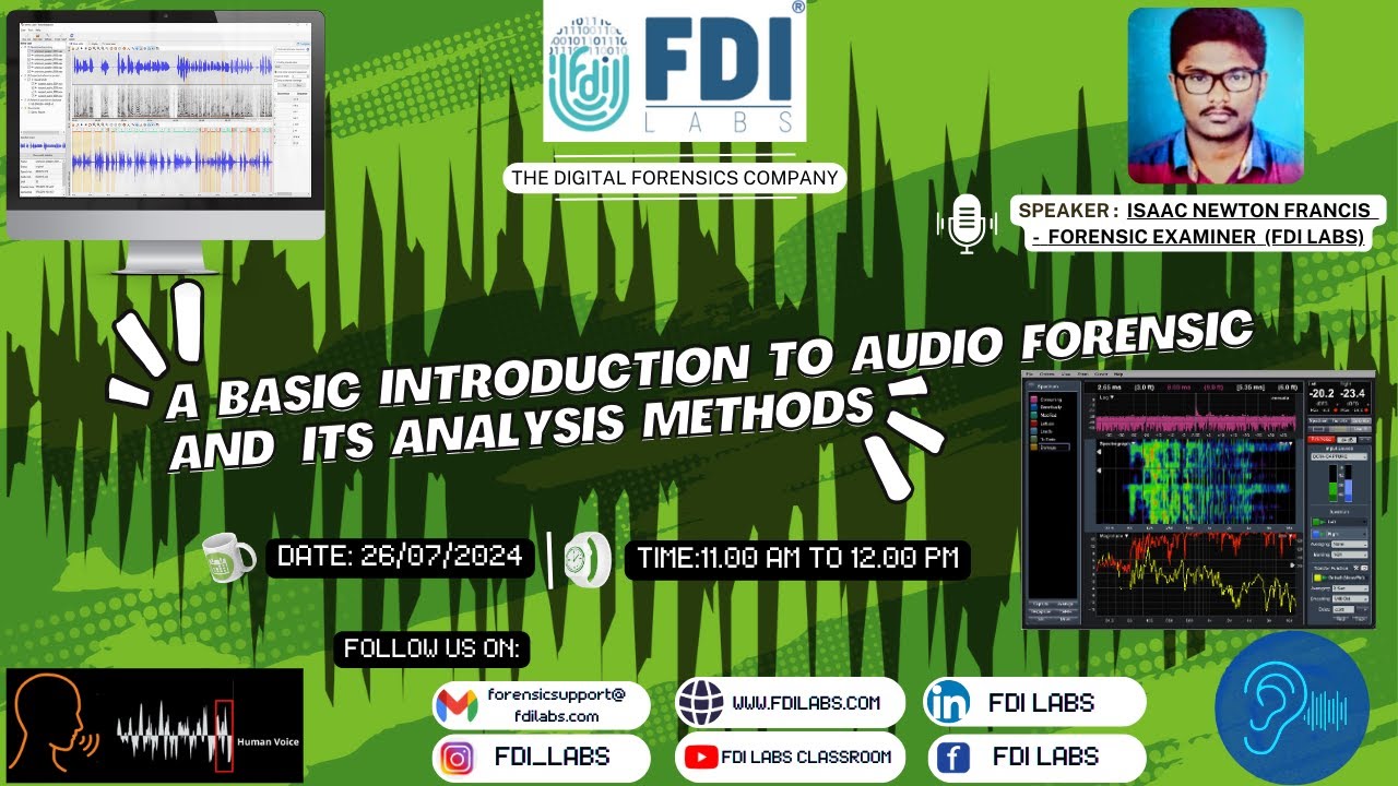 A Basic Introduction to Audio Forensics and it's Analysis Methods
