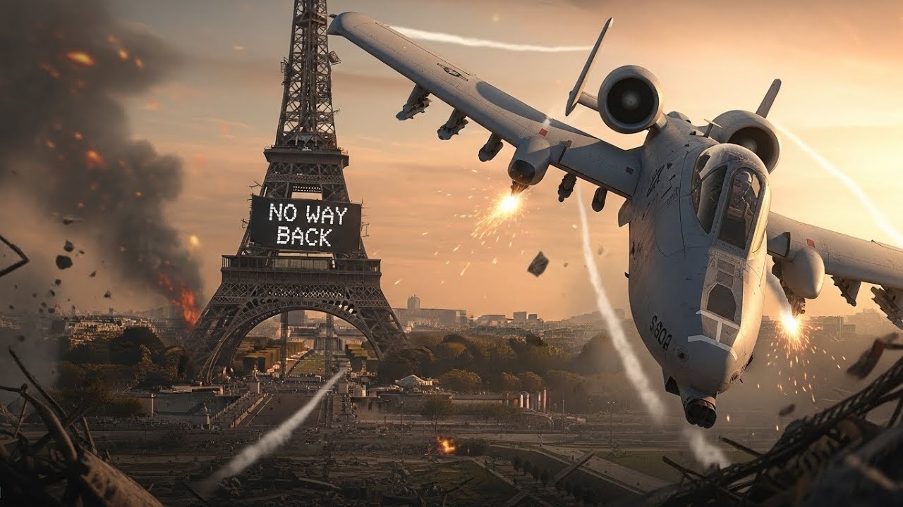 Even the Tower Sent “No Way Back” — Until an A-10 Burst Low, Gear Missing but Still in Control.