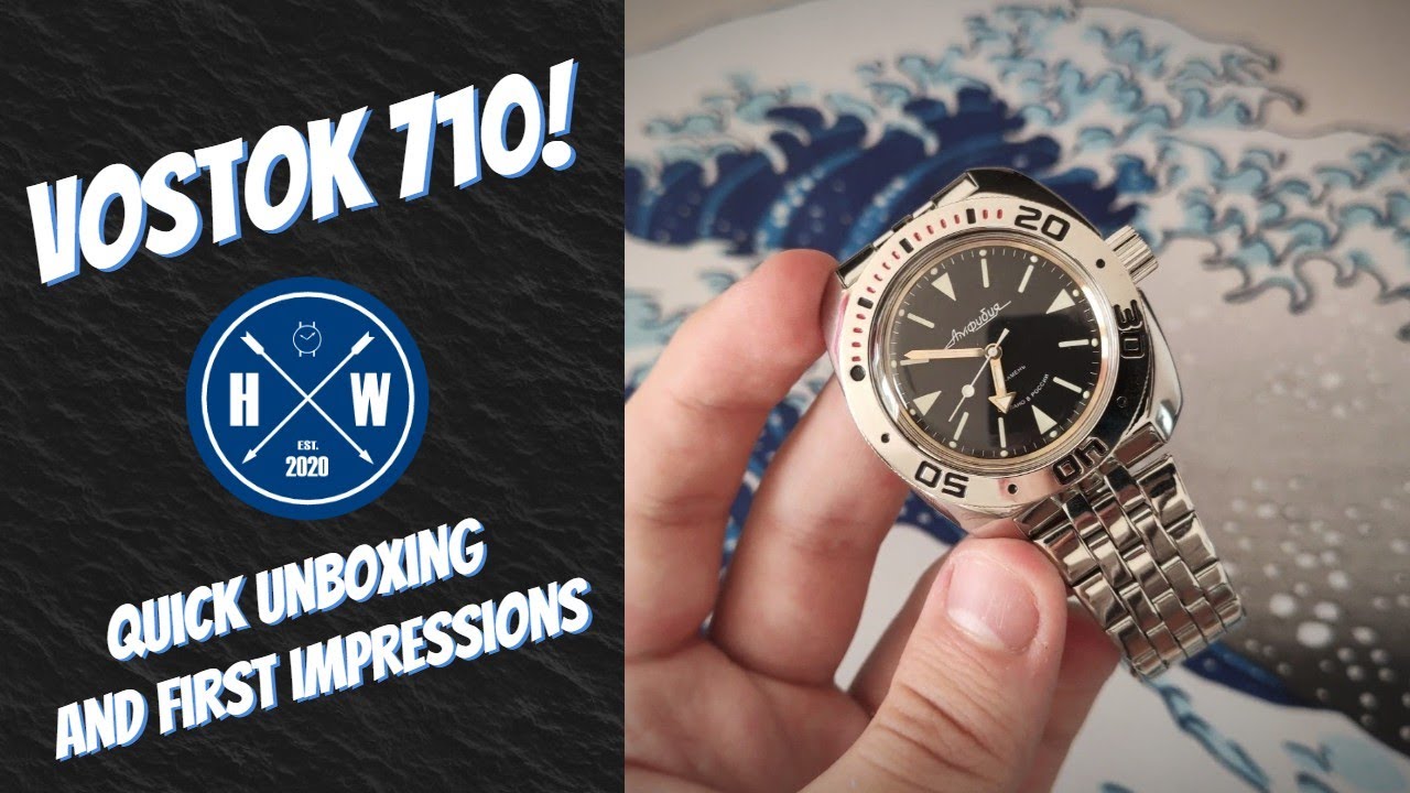 What Do You Get When Buying a Vostok? | Vostok Amphibia 710 Unboxing and First Impressions!