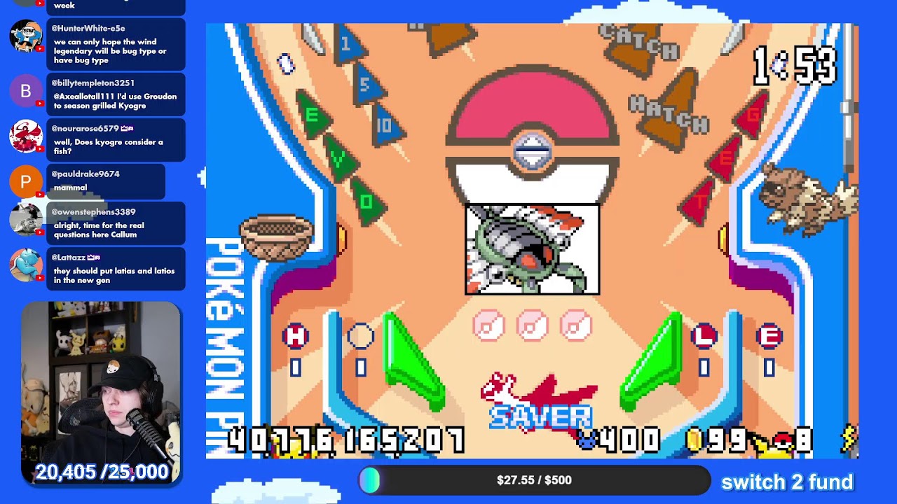 Halfway There In Pokemon Pinball (Horizontal)