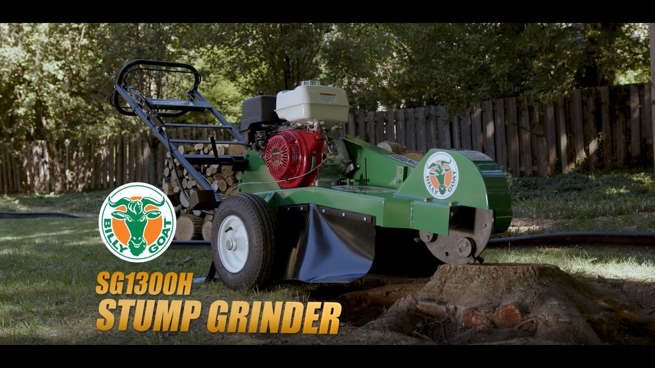 SG1300H Walk Behind Stump Grinder