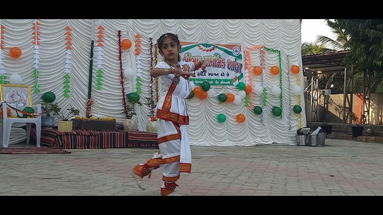 ભરતનાટ્યમ //  bharatnatyam // ડાન્સ // dance // krishvaben barad  #bharatnatyam #dance #act 