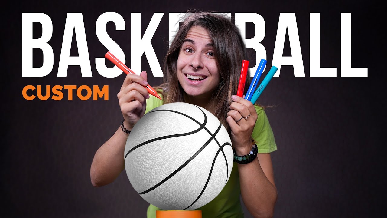 Personalizzo una PALLA da BASKET con i MARKER 🐸
