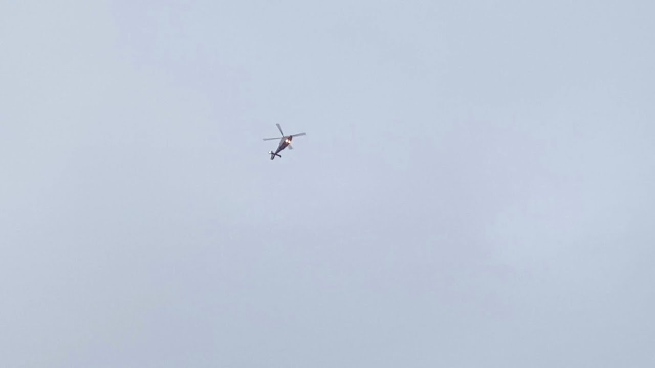 [VERY LOUD] Private AS365 Dauphin & Eurocopter EC155 flyover