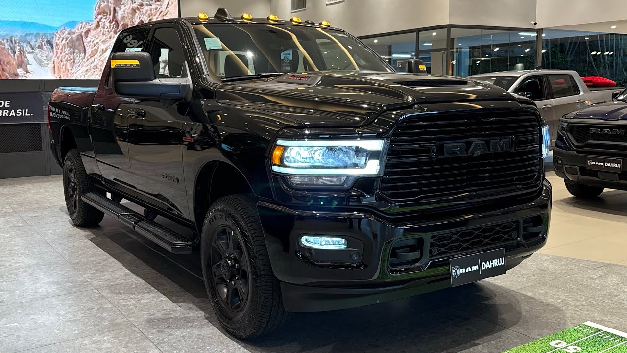 NOVA RAM 3500 2025 BLACK NIGHT EDITION! IMPOSSÍVEL NÃO SE APAIXONAR POR ESSA CAMIONETE MUITO GRANDE