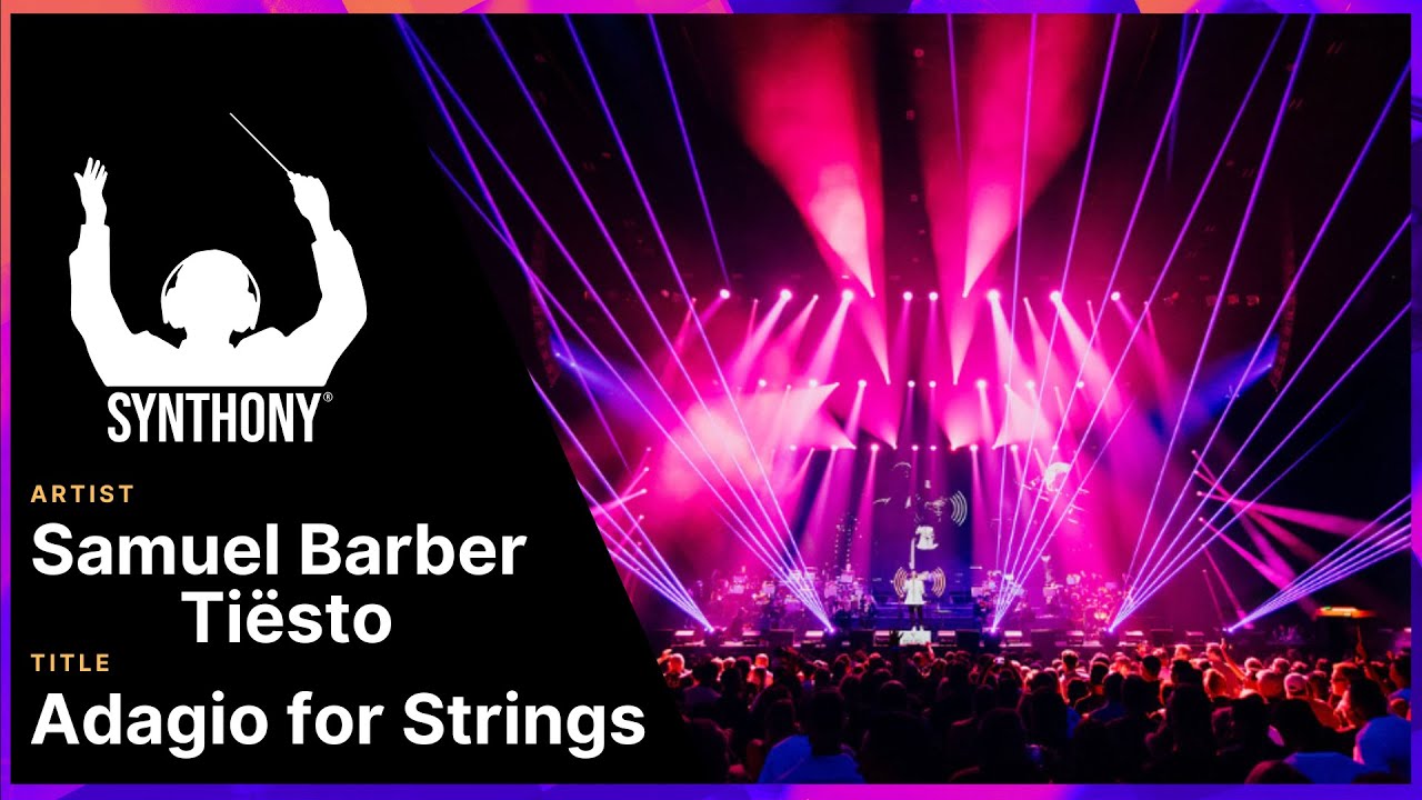 SYNTHONY - Tiësto x Samuel Barber 'Adagio for Strings' (Live at Mānuka Phuel SYNTHONY ORIGINS 2025)