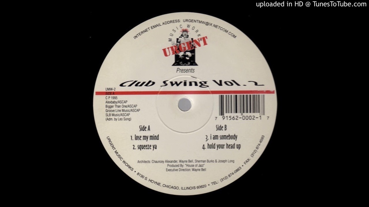 House Of Jazz - Lose My Mind (Urgent Music Works, 1995)