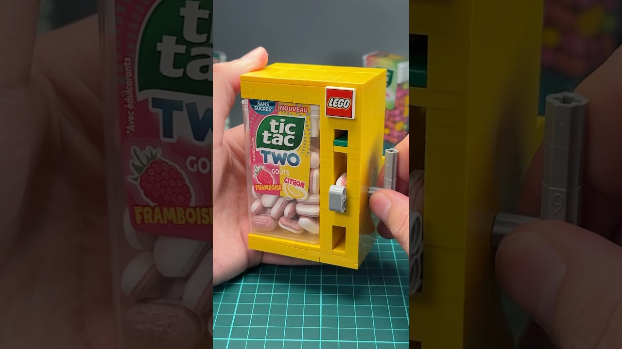 Working Lego TicTac Vending Machine #lego
