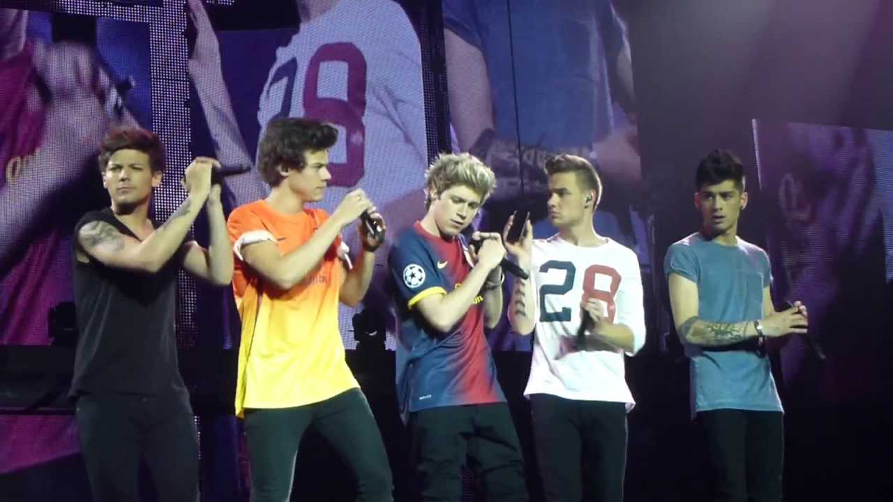 One Direction Live while we're young Barcelona 22/05/2013