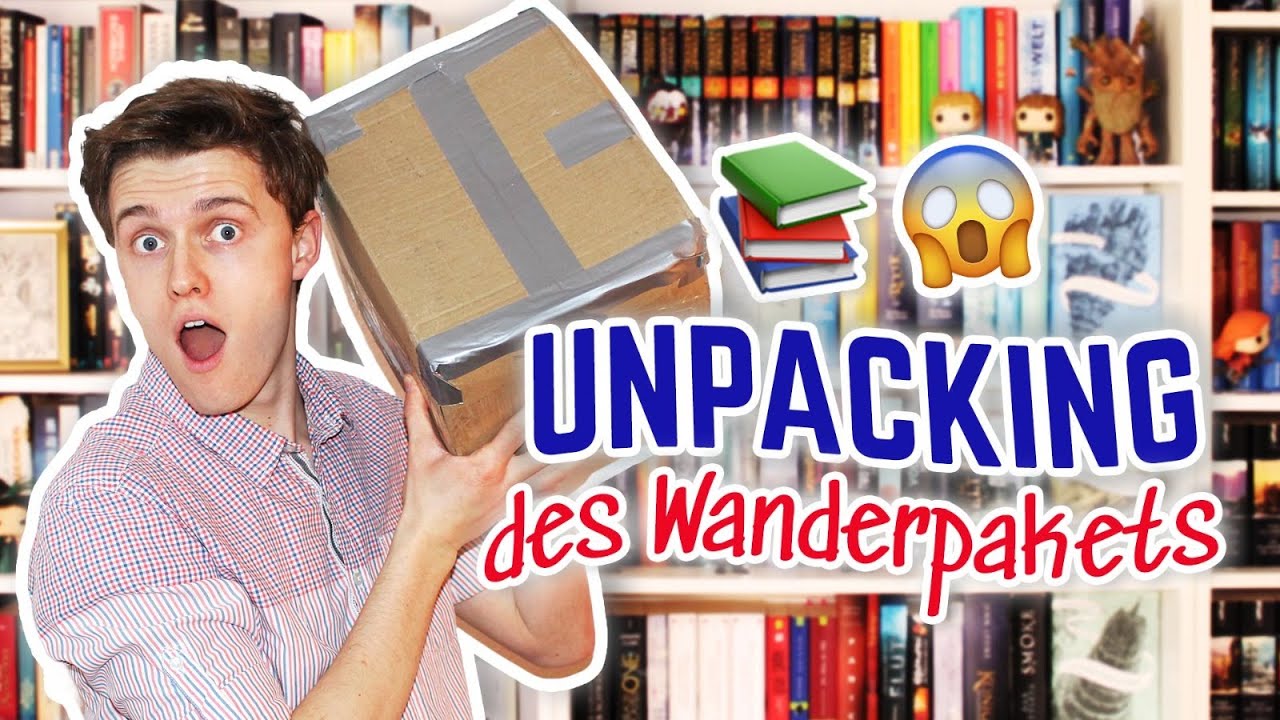 UNPACKING Wanderpaket: Welche Schätze finden Platz in meinem Bücherregal? | Henjos Buchleben
