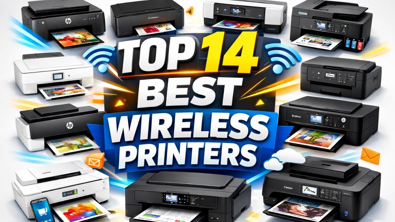 Top 14 Best Wireless Printers  | Best Wi-Fi Printers for Home & Office