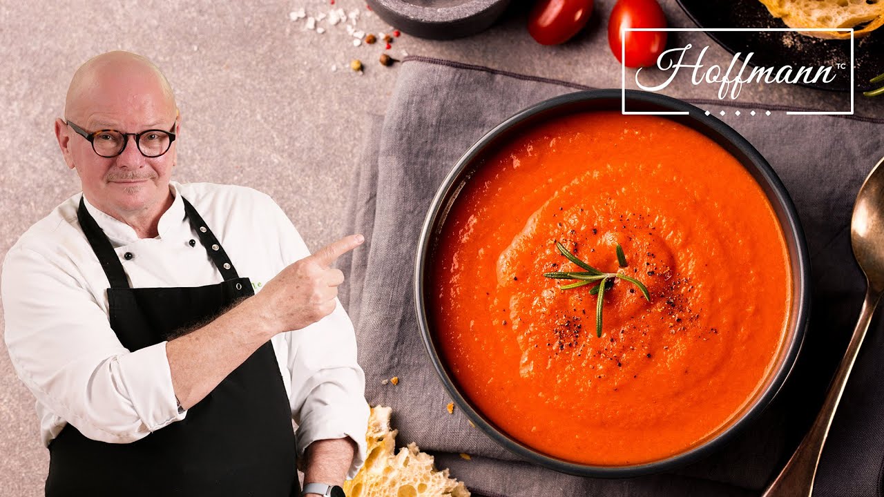 Frische Tomatensuppe, einfach zubereitet und voller Geschmack I So schmeckt der Sommer I @CALLEkocht - Omas Rezepte