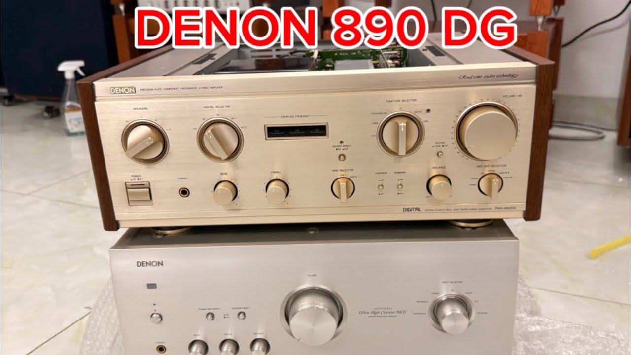 Em Về Âm Ly Denon 890 Dg | Denon 2000 Re | Âm Ly Jarguar 506 N 1999 | Luxman
