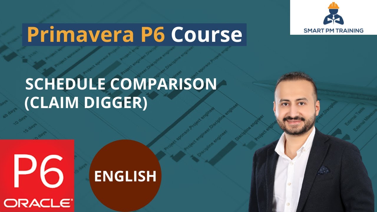 40. Сравнение графиков (Claim Digger) в Primavera P6