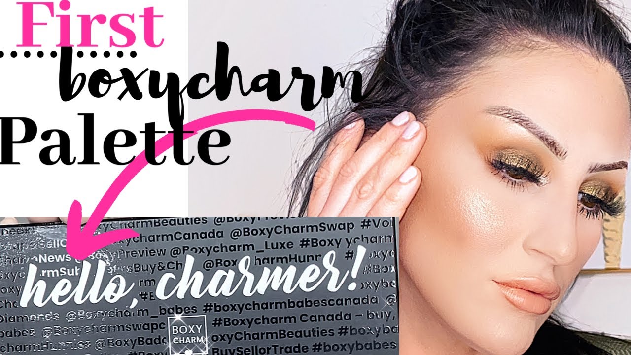 First boxycharm palette HELLO CHARMER Tutorial!
