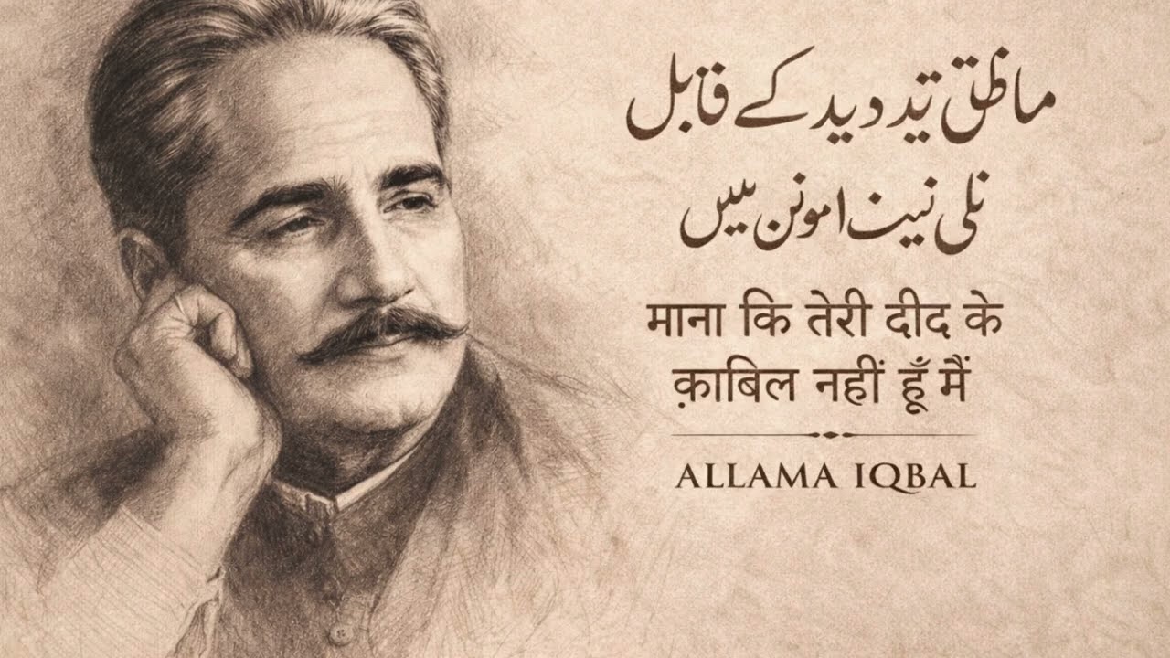 Mana Ki Teri Deed – Allama Iqbal  Virsa AI