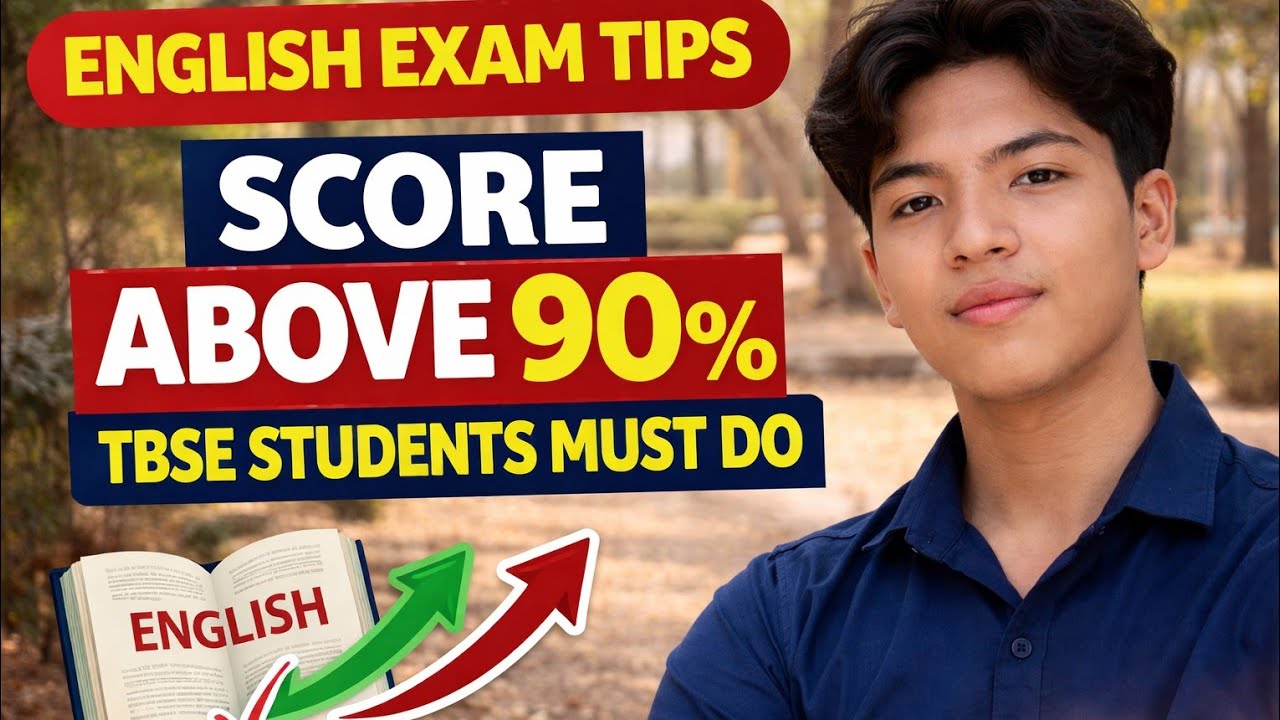 How I Would Score 90+ in TBSE English 2026