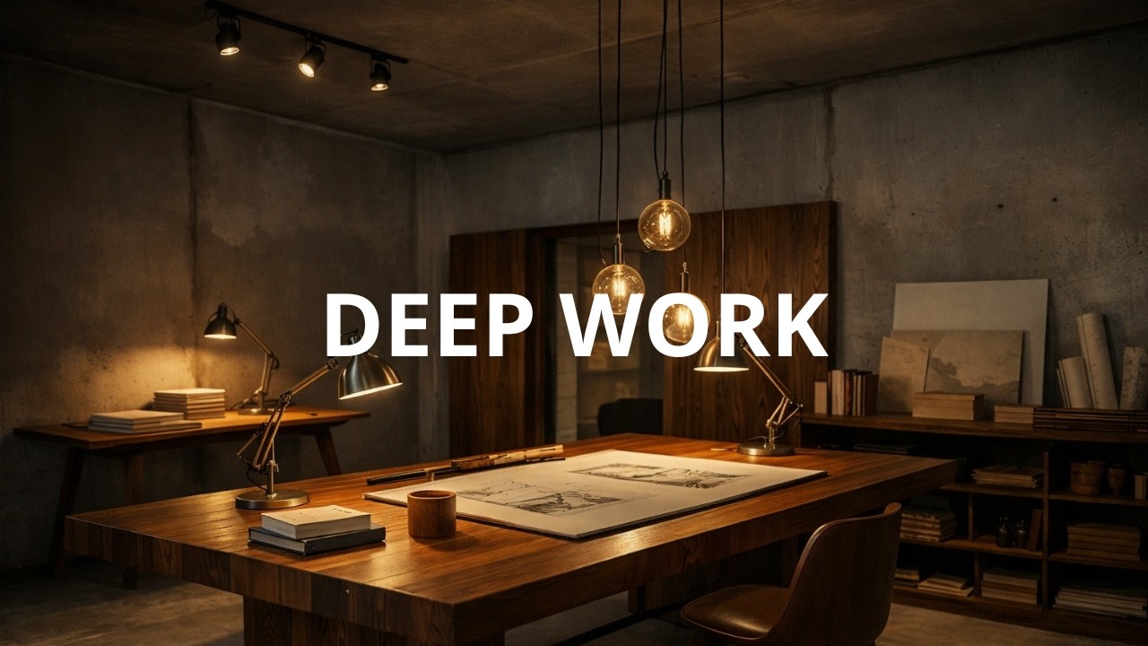 Deep Work Music Session / Calm Focus Music for Productivity, Study & Work