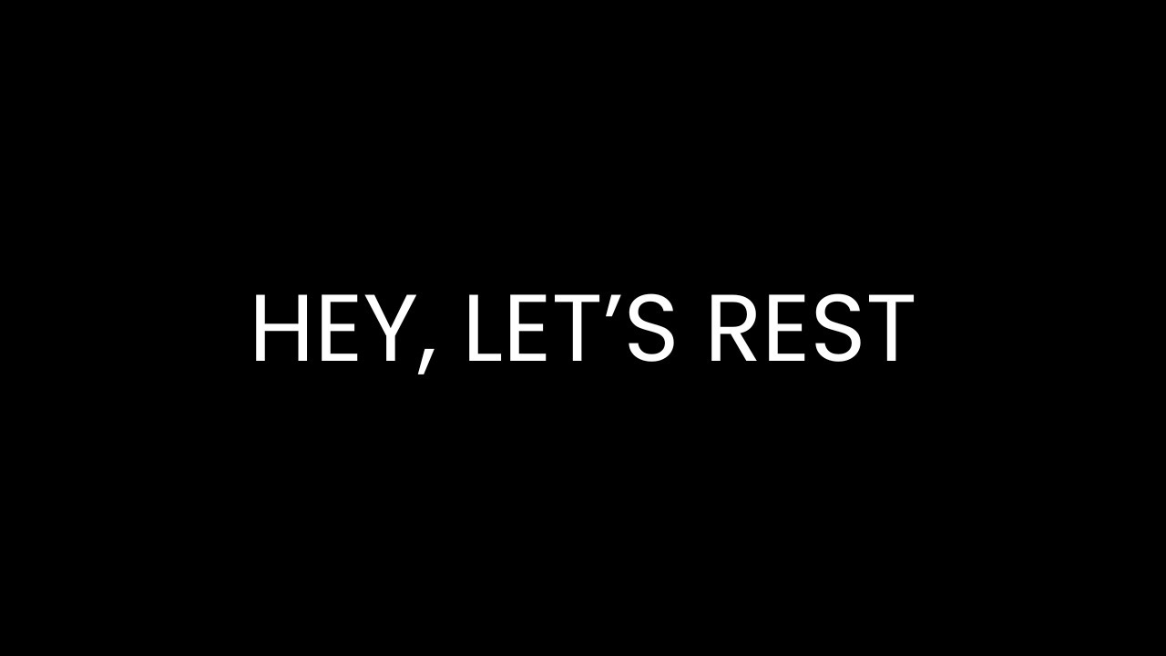 White Noise - Dark Screen - No Ads - Let's Rest