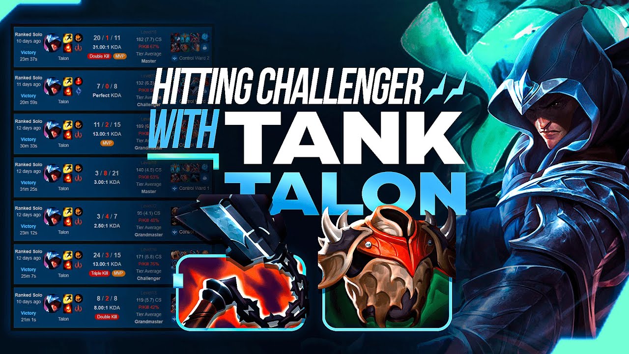 The Bruiser Talon Strategy taking over KOREAN CHALLENGER...