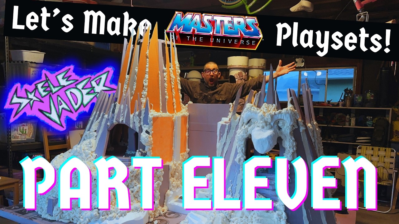 Замок Грейскалл и Змеиная гора! Давайте построим два огромных игровых набора! Часть одиннадцатая!