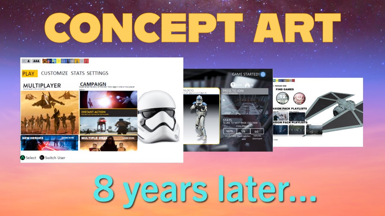 The Concept Art I Didn't Show | Battlefront 2