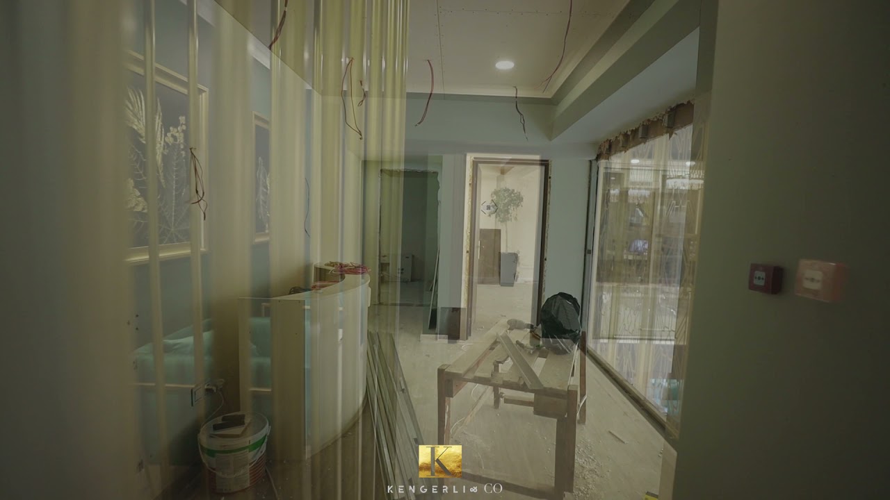 Kengerli an CO office before after
