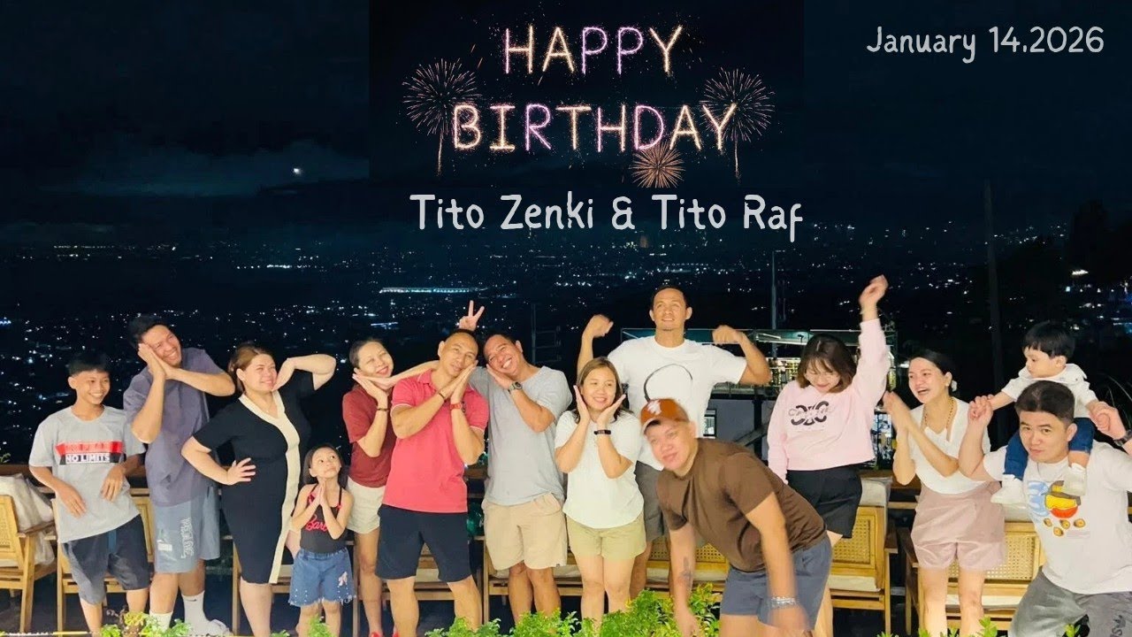 Bday Celeb Tito Zenki & Tito Raf 01142026