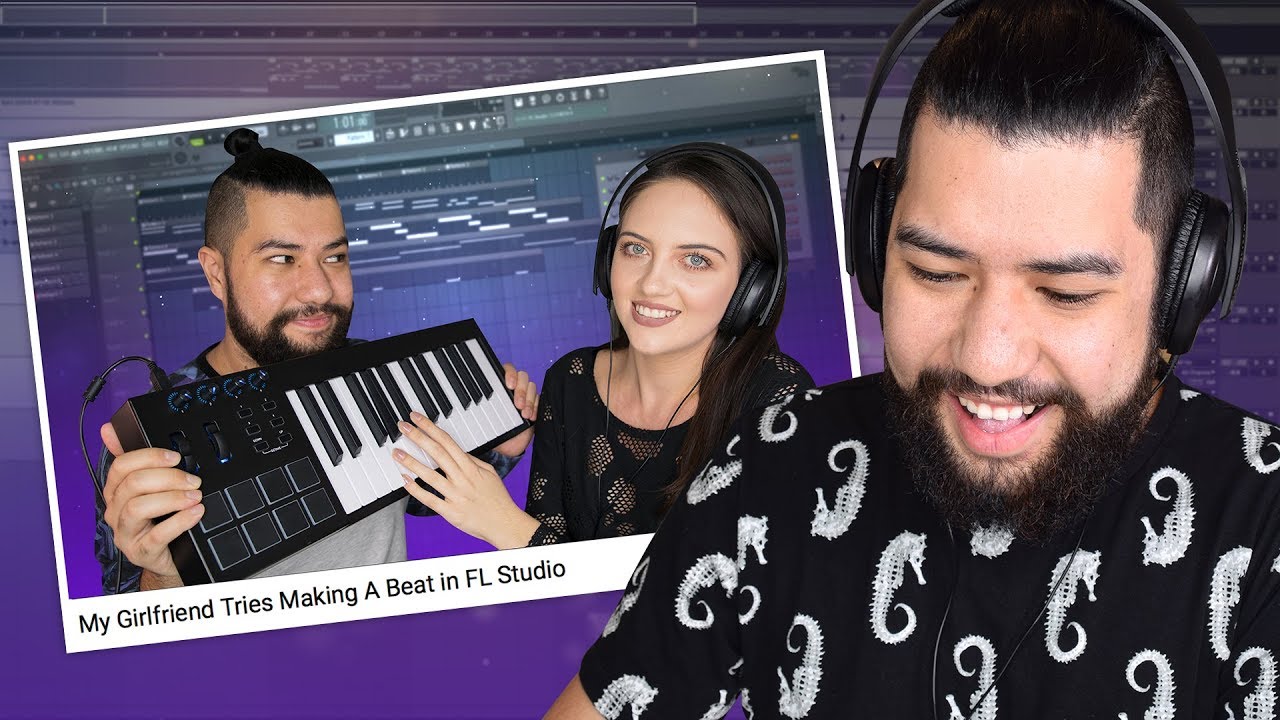 Remixing My Girlfriend's First Beat!
