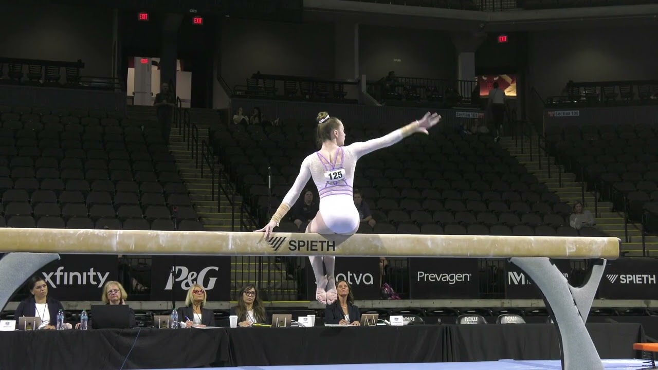 Leah Higgins  - Balance Beam -  2025 U.S.  Classic Presented by Saatva -  Junior Women