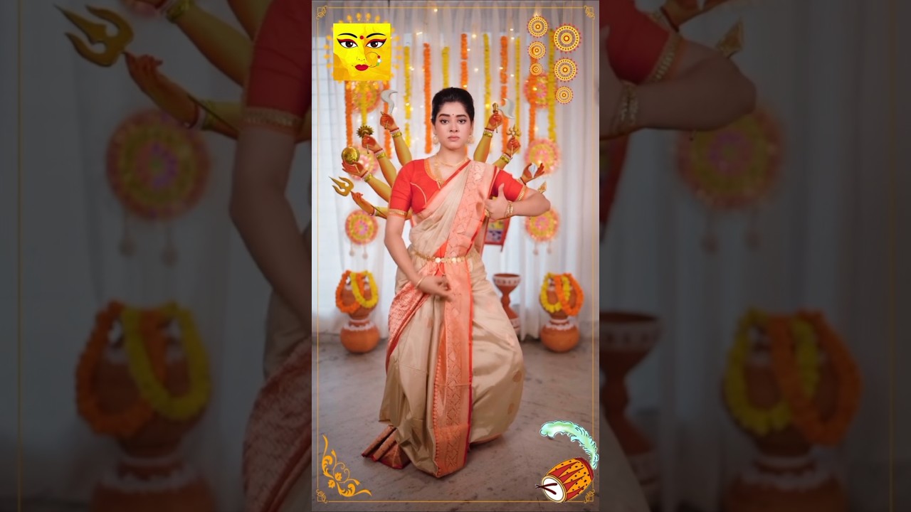 Ditipriya Roy&rsquo;s Durga Puja Dance Cover | আইলো উমা | #ditipriyaroy #dance #dancevideo #viral #trend